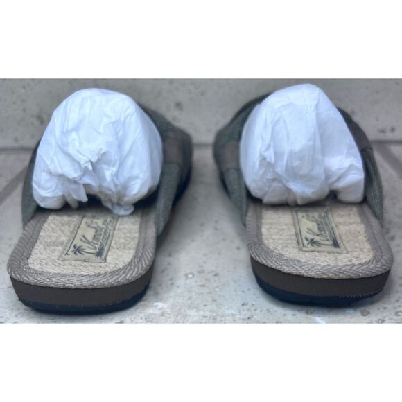 Komodo Bali Helena Green Sandal Organic Cotton & Recycled PU Footbed Size 4 - Picture 4 of 13